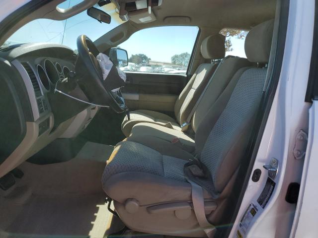 5TFRV54137X027901 - 2007 TOYOTA TUNDRA DOUBLE CAB SR5 WHITE photo 7