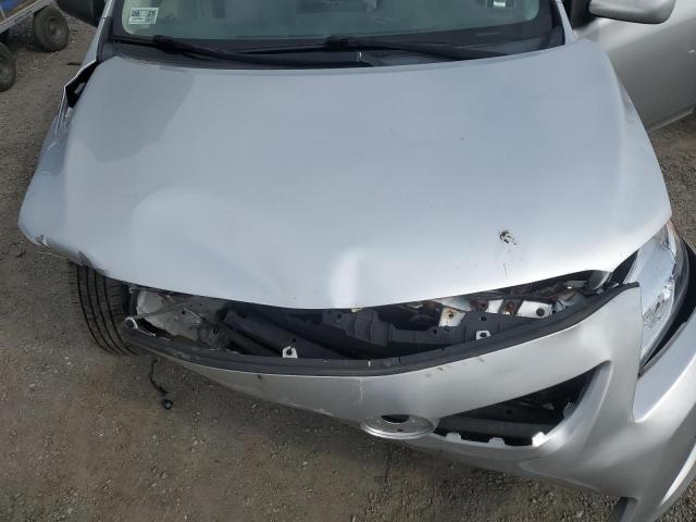 JTDBU4EE3AJ082584 - 2010 TOYOTA COROLLA BASE Серебристый фото 11