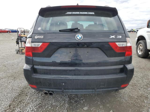 WBXPC93437WF16911 - 2007 BMW X3 3.0SI BLACK photo 6