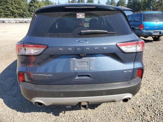 1FMCU9J98LUC66913 - 2020 FORD ESCAPE TITANIUM Mavi foto 6