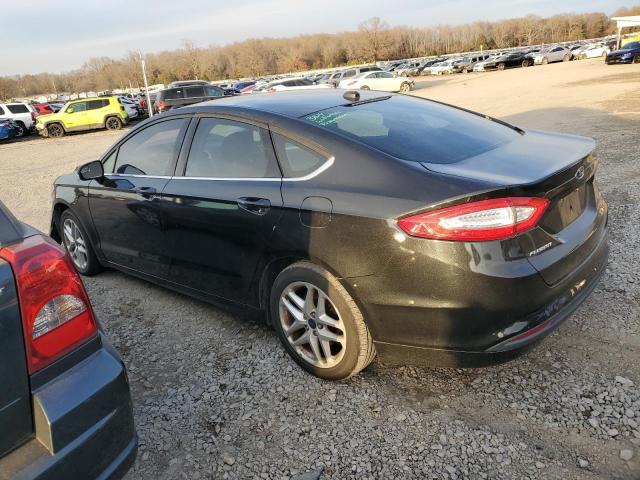 3FA6P0H77ER261744 - 2014 FORD FUSION SE BLACK photo 2