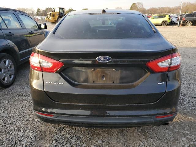 3FA6P0H77ER261744 - 2014 FORD FUSION SE BLACK photo 6