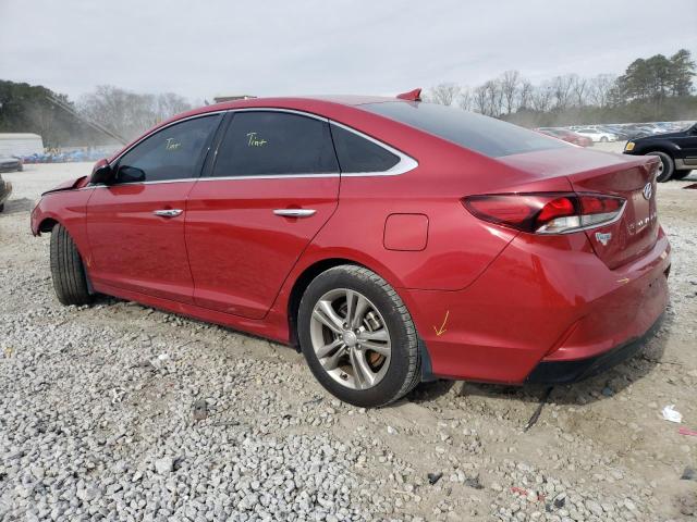 5NPE34AF3KH805097 - 2019 HYUNDAI SONATA LIMITED RED photo 2