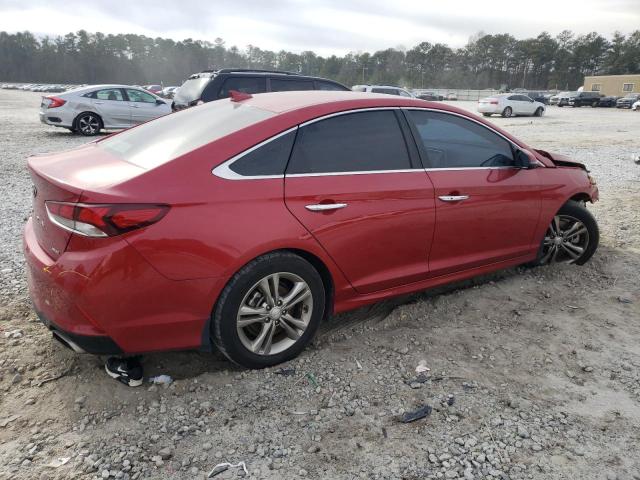 5NPE34AF3KH805097 - 2019 HYUNDAI SONATA LIMITED RED photo 3