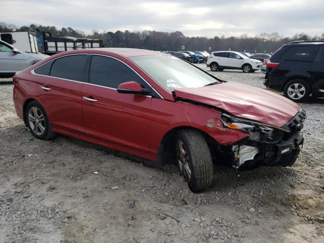 5NPE34AF3KH805097 - 2019 HYUNDAI SONATA LIMITED RED photo 4