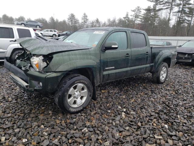 5TFMU4FN9EX026630 - 2014 TOYOTA TACOMA DOUBLE CAB LONG BED GREEN photo 1