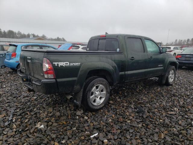 5TFMU4FN9EX026630 - 2014 TOYOTA TACOMA DOUBLE CAB LONG BED GREEN photo 3