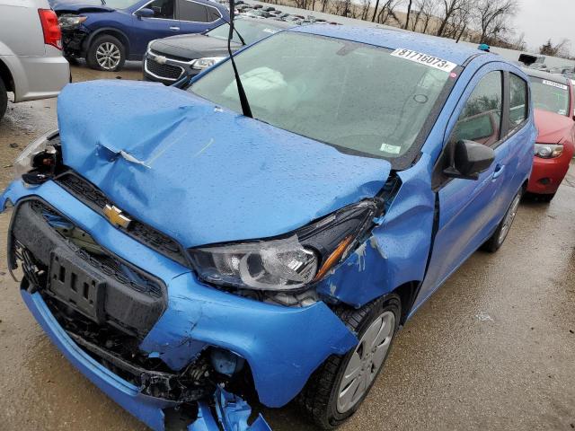 KL8CB6SA5JC476740 - 2018 CHEVROLET SPARK LS BLUE photo 1