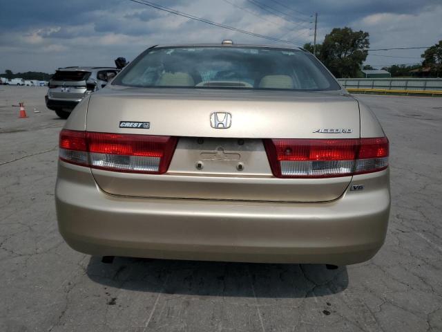 1HGCM66524A071838 - 2004 HONDA ACCORD EX TAN photo 6