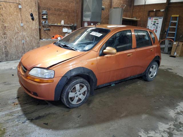 KL1TD62624B248659 - 2004 CHEVROLET AVEO ORANGE photo 1