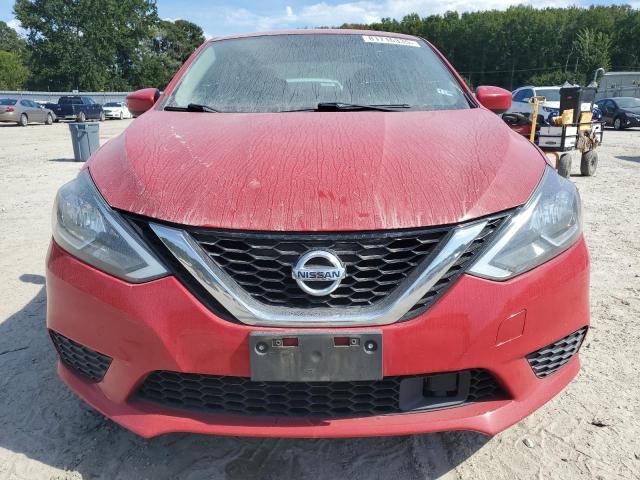 3N1AB7AP0JY210398 - 2018 NISSAN SENTRA S RED photo 5