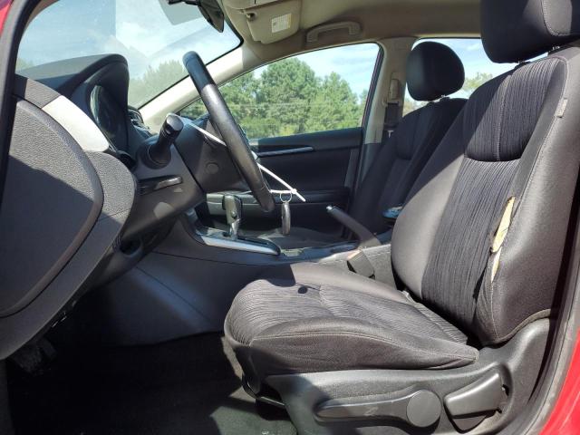 3N1AB7AP0JY210398 - 2018 NISSAN SENTRA S RED photo 7