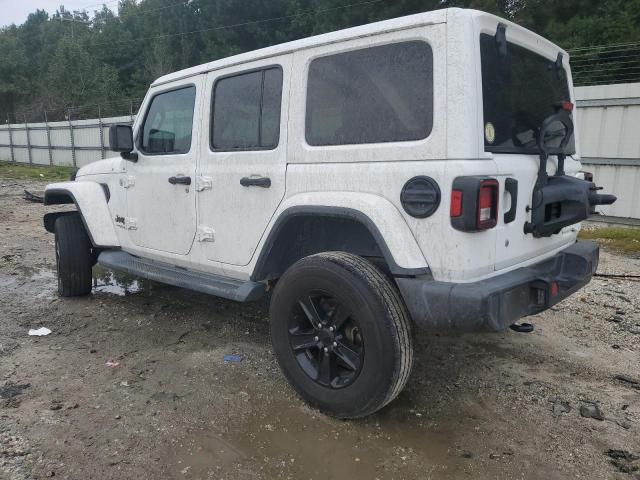 1C4HJXENXLW145237 - 2020 JEEP WRANGLER U SAHARA WHITE photo 2