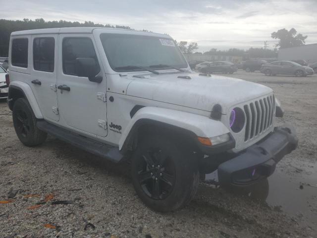 1C4HJXENXLW145237 - 2020 JEEP WRANGLER U SAHARA WHITE photo 4