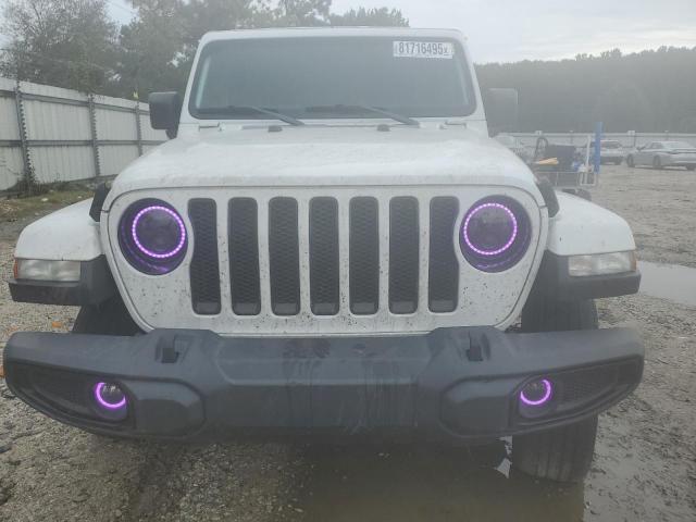 1C4HJXENXLW145237 - 2020 JEEP WRANGLER U SAHARA WHITE photo 5