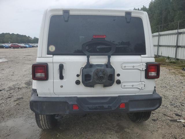 1C4HJXENXLW145237 - 2020 JEEP WRANGLER U SAHARA WHITE photo 6