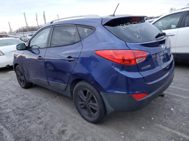 KM8JU3AC2BU177580 - 2011 HYUNDAI TUCSON GLS BLUE photo 2