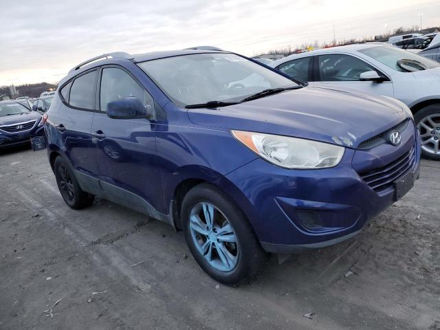 KM8JU3AC2BU177580 - 2011 HYUNDAI TUCSON GLS BLUE photo 4