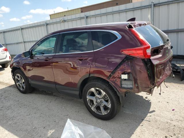 5J6RW2H5XHL078680 - 2017 HONDA CR-V EX 勃艮第红 照片 2