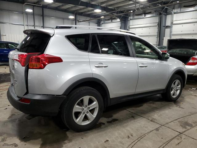 JTMRFREV5DD043648 - 2013 TOYOTA RAV4 XLE GRAY photo 3