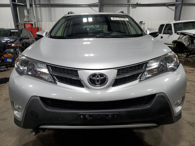 JTMRFREV5DD043648 - 2013 TOYOTA RAV4 XLE GRAY photo 5