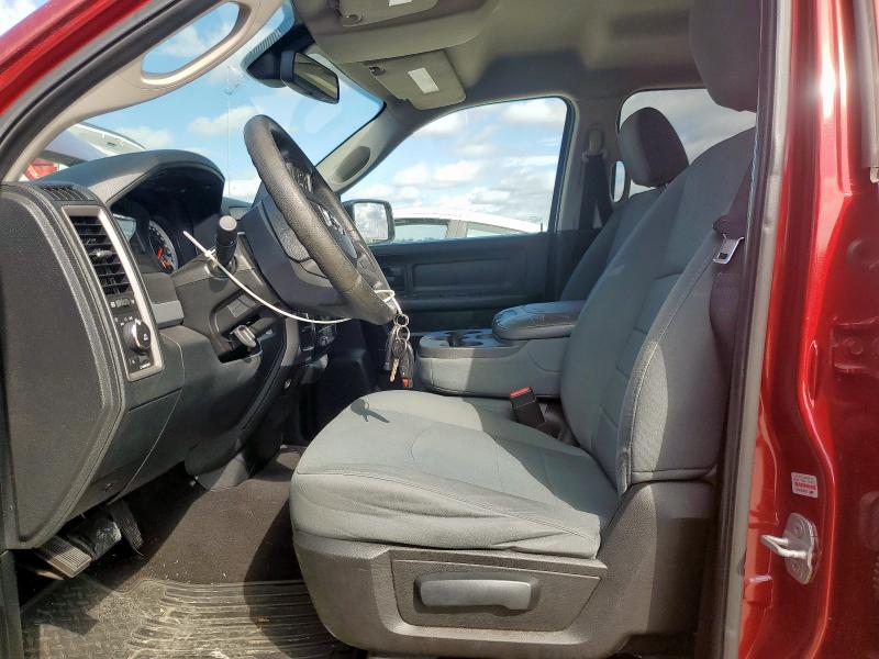 1C6RR7FT5ES192672 - 2014 RAM 1500 ST BURGUNDY photo 7