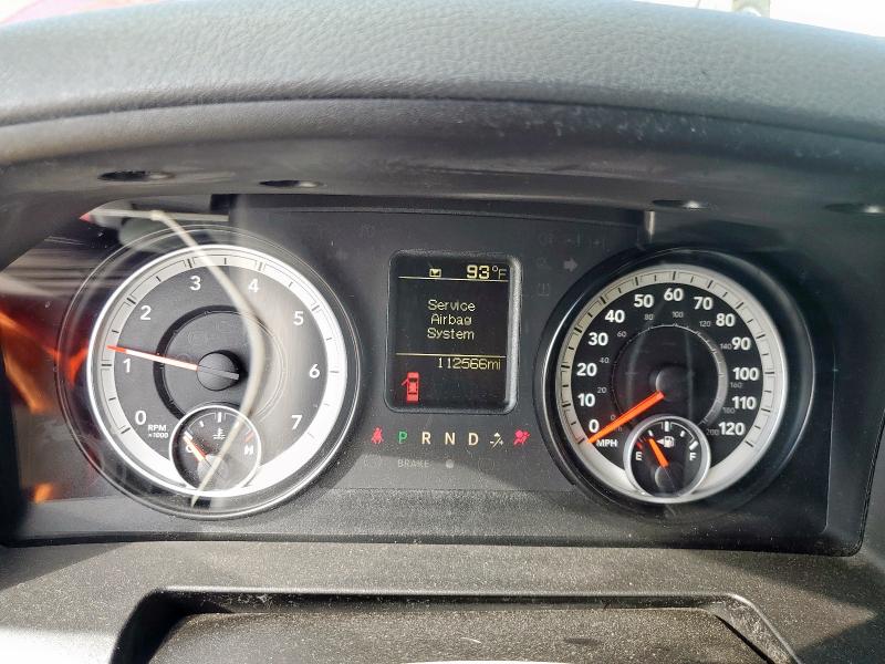 1C6RR7FT5ES192672 - 2014 RAM 1500 ST BURGUNDY photo 9