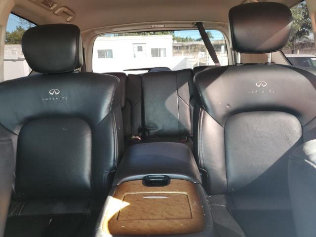 JN8AZ2NFXE9555841 - 2014 INFINITI QX80 SILVER photo 10