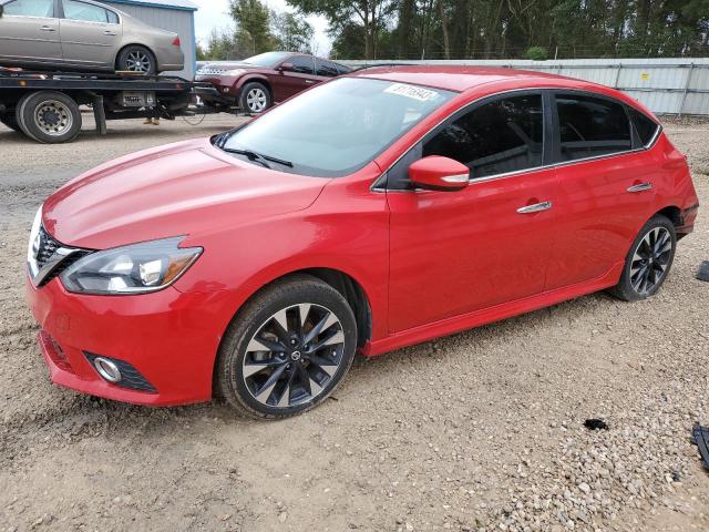 3N1AB7AP2KY280454 - 2019 NISSAN SENTRA S RED photo 1