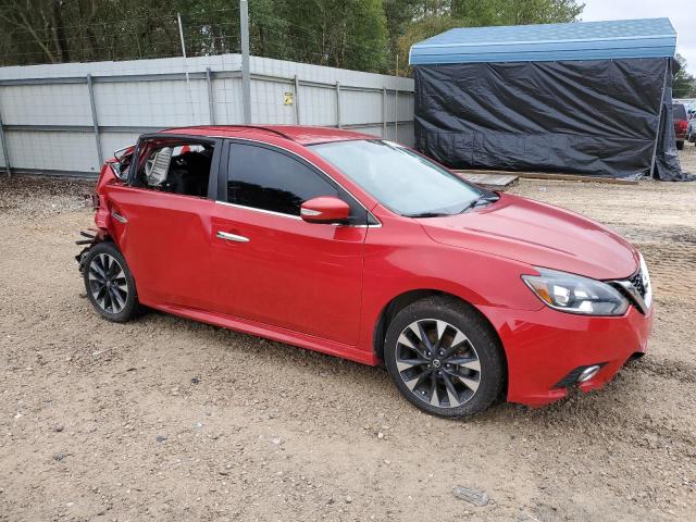 3N1AB7AP2KY280454 - 2019 NISSAN SENTRA S RED photo 4