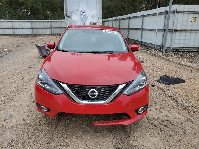 3N1AB7AP2KY280454 - 2019 NISSAN SENTRA S RED photo 5