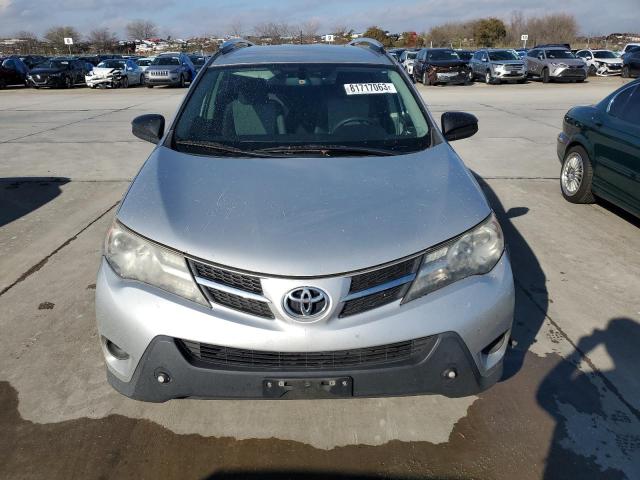 JTMZFREV7EJ003400 - 2014 TOYOTA RAV4 LE SILVER photo 5