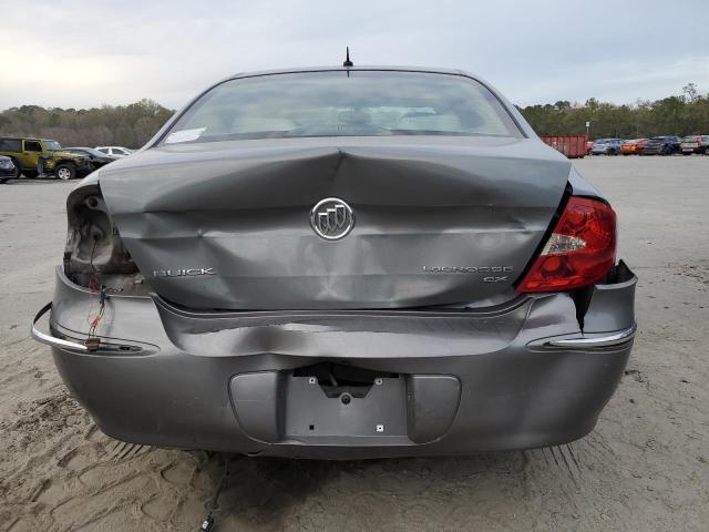 2G4WC582381169672 - 2008 BUICK LACROSSE CX GRAY photo 6