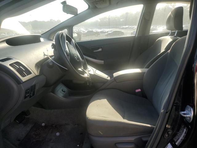 JTDKN3DU8A0100552 - 2010 TOYOTA PRIUS BLACK photo 7