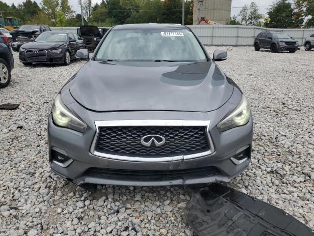 JN1EV7AR3JM435122 - 2018 INFINITI Q50 LUXE SILVER photo 5