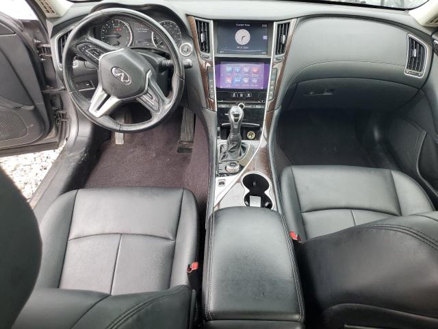 JN1EV7AR3JM435122 - 2018 INFINITI Q50 LUXE SILVER photo 8