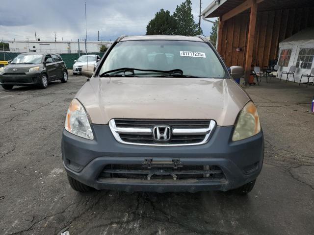 JHLRD78823C048622 - 2003 HONDA CR-V EX BROWN photo 5