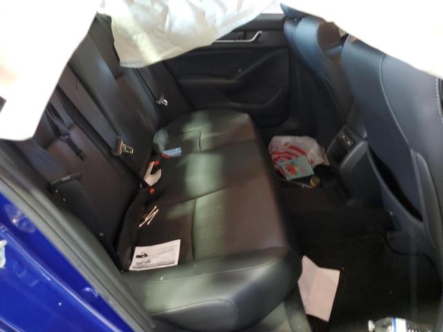 1HGCV1F34MA014703 - 2021 HONDA ACCORD SPORT BLUE photo 10