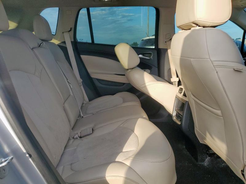 LRBFXASA1HD045632 - 2017 BUICK ENVISION PREFERRED ვერცხლისფერი ფოტო 10