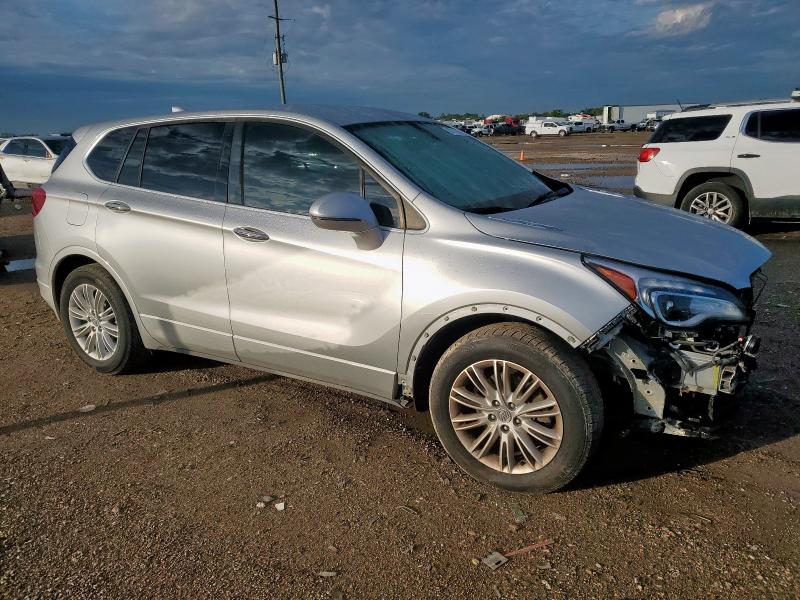 LRBFXASA1HD045632 - 2017 BUICK ENVISION PREFERRED ვერცხლისფერი ფოტო 4