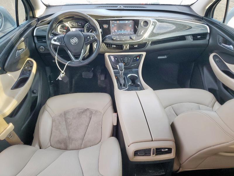 LRBFXASA1HD045632 - 2017 BUICK ENVISION PREFERRED ვერცხლისფერი ფოტო 8