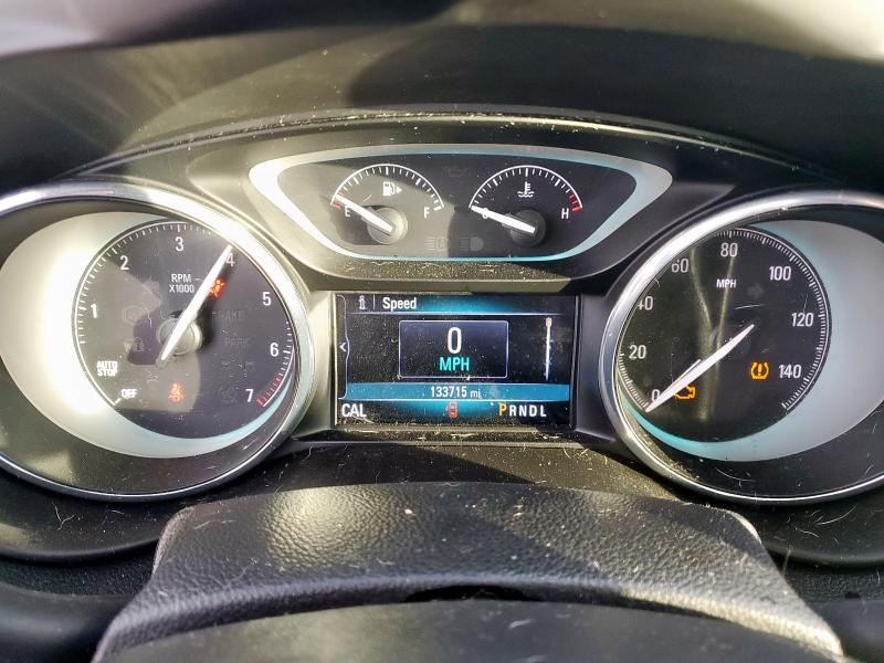 LRBFXASA1HD045632 - 2017 BUICK ENVISION PREFERRED ვერცხლისფერი ფოტო 9