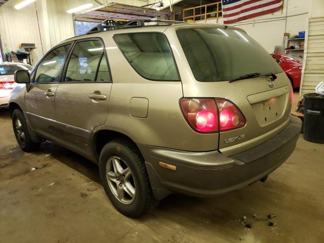 JT6HF10U6Y0099694 - 2000 LEXUS RX 300 TAN photo 2