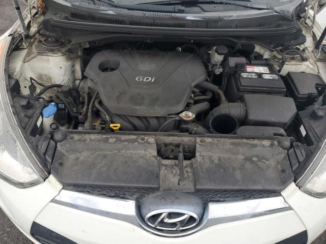 KMHTC6AD6DU180586 - 2013 HYUNDAI VELOSTER Ақ фото 11