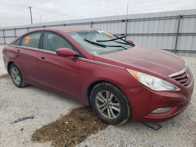 5NPEB4AC6DH780854 - 2013 HYUNDAI SONATA GLS RED photo 4