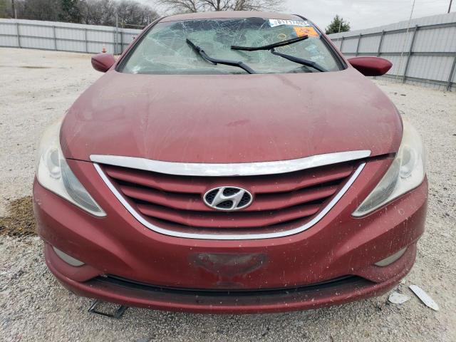 5NPEB4AC6DH780854 - 2013 HYUNDAI SONATA GLS RED photo 5