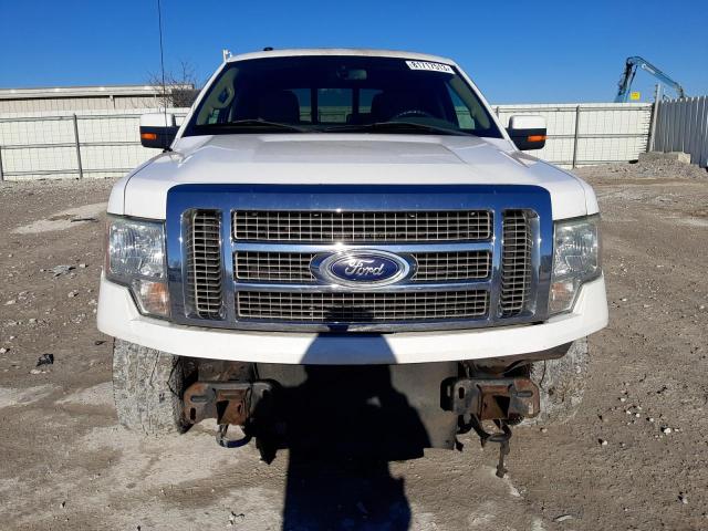 1FTFW1EV8AFB56157 - 2010 FORD F150 SUPERCREW WHITE photo 5