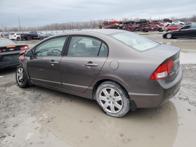 19XFA1F54BE001193 - 2011 HONDA CIVIC LX GRAY photo 2