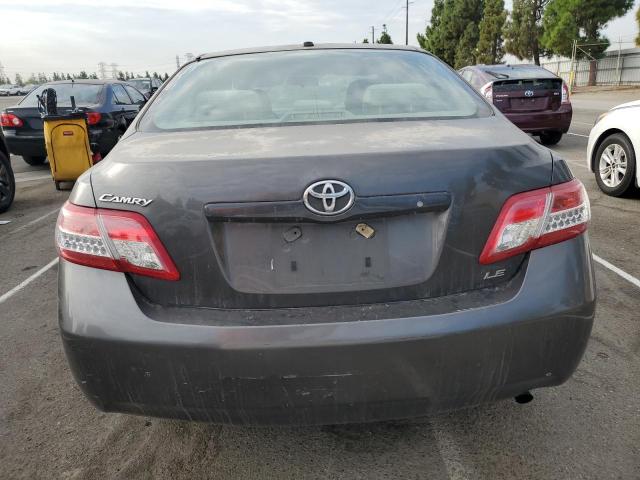 4T4BF3EK6AR057303 - 2010 TOYOTA CAMRY BASE გრაფიტი ფოტო 6