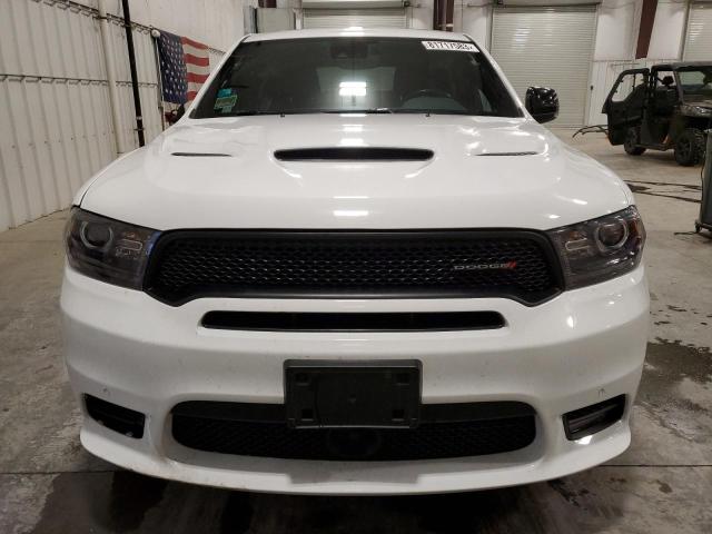 1C4SDJCT6LC253688 - 2020 DODGE DURANGO R/T WHITE photo 5